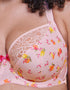 Curvy Kate Spellbound Printed Balcony Bra Blush Floral Print