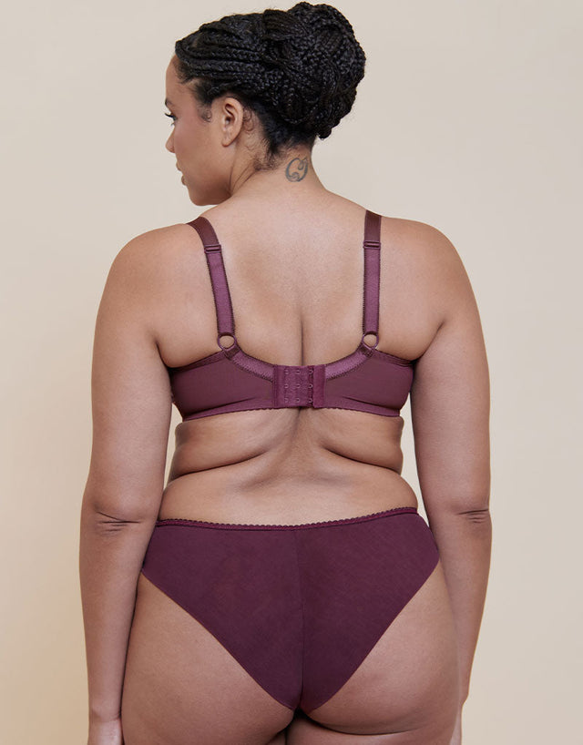 Curvy Kate Spellbound Printed Balcony Bra Cherry Print