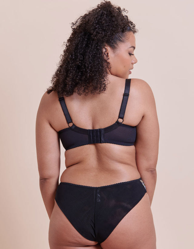 Curvy Kate Spellbound Printed Balcony Bra Folk Floral Print