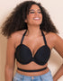 Curvy Kate Superhero Multiway Padded Plunge Bra Black
