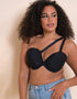Curvy Kate Superhero Multiway Padded Plunge Bra Black