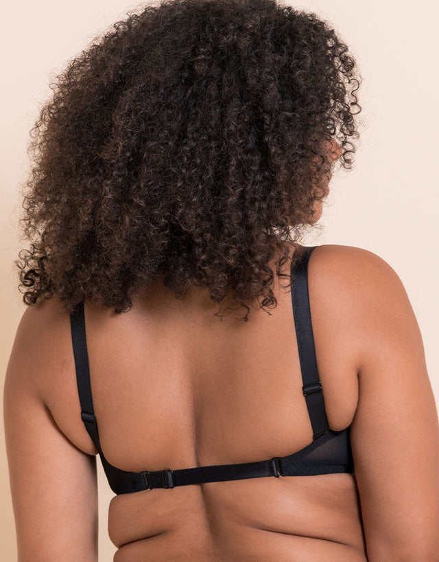 Curvy Kate Superhero Multiway Padded Plunge Bra Black