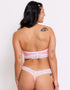 Curvy Kate Twice the Fun Reversible Thong White/Pink