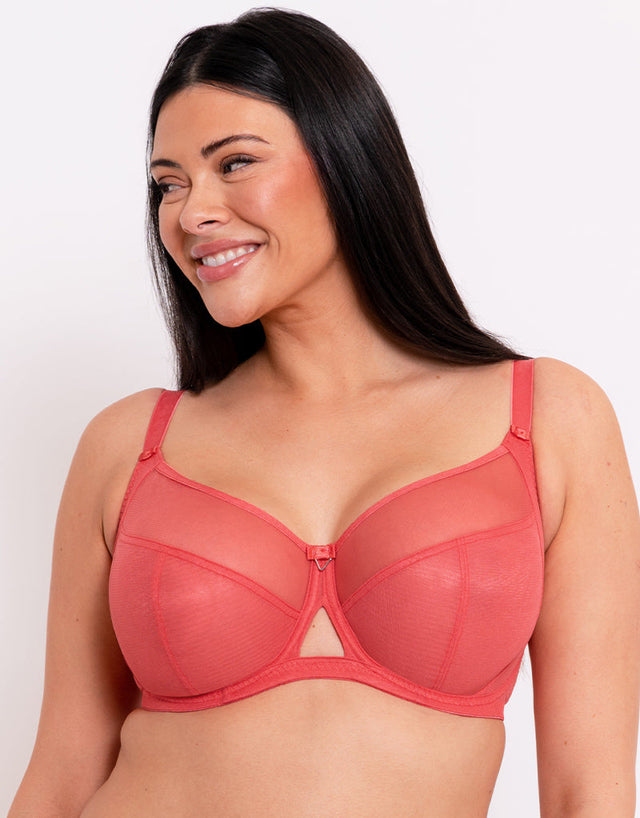 Curvy Kate Victory Side Support Balcony Bra Papaya