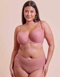 Curvy Kate Victory Side Support Balcony Bra Rose Pink