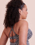 Curvy Kate Wild Horizon Padded Plunge Swimsuit Black Print