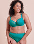 Curvy Kate Wild One Balcony Bra Teal Blue