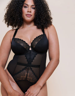 Curvy Kate Wild One Balcony Body Black