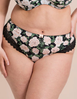 Curvy Kate Wild One Brazilian Brief Floral Print