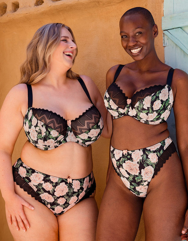 Curvy Kate Wild One Balcony Bra Floral Print