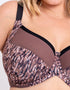 Curvy Kate WonderFully Full Cup Side Support Bra Cocoa Print