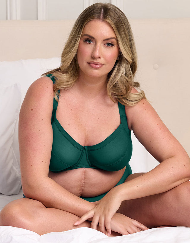 Curvy Kate WonderFully Full Cup Side Support Bra Deep Teal