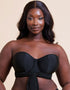 Curvy Kate Wrapsody Bandeau Strapless Multiway Bikini Black