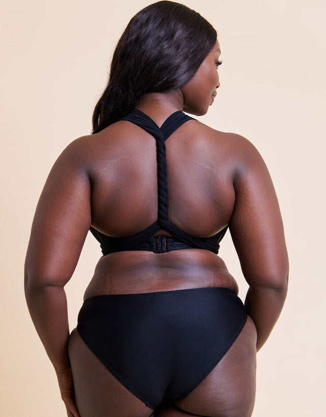 Curvy Kate Wrapsody Classic Bikini Brief Black