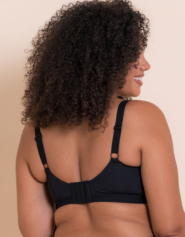 Curvy Kate Zen Non-Wired Bralette Black