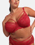 Dorina Adelina Full Cup Bra Red