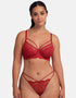 Dorina Adelina Full Cup Bra Red