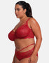 Dorina Adelina Full Cup Bra Red