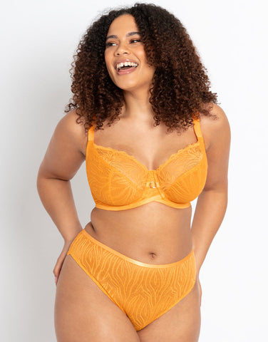 Collection: Women's Orange Bras | Cup Size D+