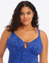 Elomi Pebble Cove Non-Wired Swimsuit Blue