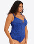 Elomi Pebble Cove Non-Wired Swimsuit Blue