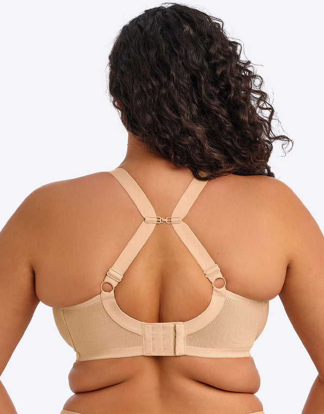 Elomi Bijou Moulded Plunge T-Shirt Bra Sand Beige