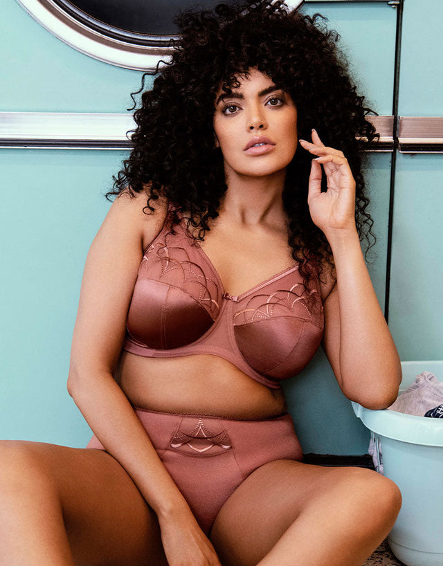Elomi Cate Full Brief Rosewood Pink