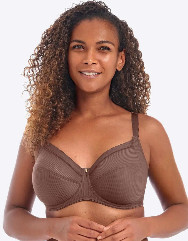 Fantasie Fusion Full Cup Side Support Bra Coffee Roast Brown