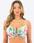 Fantasie Langkawi Full Cup Bikini Top White Print