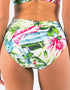 Fantasie Langkawi Full Bikini Brief White Print