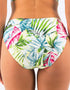 Fantasie Langkawi Mid Rise Bikini Brief White Print