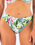 Fantasie Langkawi Mid Rise Bikini Brief White Print