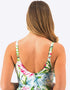 Fantasie Langkawi Twist Front Swimsuit White Print