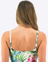 Fantasie Langkawi Twist Front Tankini Top White Print