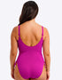 Fantasie Beach Waves Twist Front Swimsuit Bright Fuchsia Purple