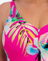 Fantasie Carabelita V-Neck Swimsuit Peony Print