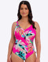 Fantasie Carabelita V-Neck Swimsuit Peony Print