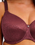 Fantasie Demure Full Cup Moulded Side Support Bra Fig Purple