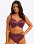 Fantasie Demure Full Cup Moulded Side Support Bra Fig Purple