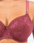 Fantasie Fusion Lace Full Cup Side Support Bra Rosewood