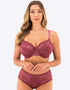 Fantasie Fusion Lace Full Cup Side Support Bra Rosewood