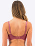 Fantasie Fusion Lace Padded Plunge Bra Rosewood