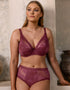 Fantasie Fusion Lace Brief Rosewood