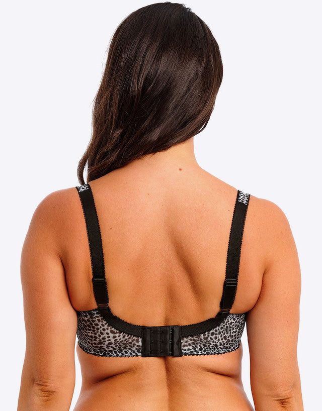 Fantasie Lindsey Full Cup Side Support Bra Monochrome Leopard Print