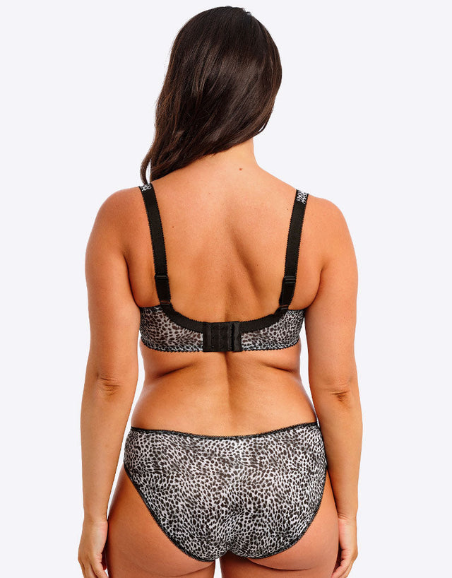 Fantasie Lindsey Brief Monochrome Leopard Print