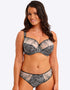 Fantasie Lindsey Full Cup Side Support Bra Monochrome Leopard Print