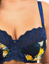 Fantasie Lucia Side Support Bra Navy Blue