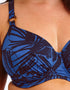 Fantasie Malabar Coast Full Cup Bikini Top Midnight Blue Print