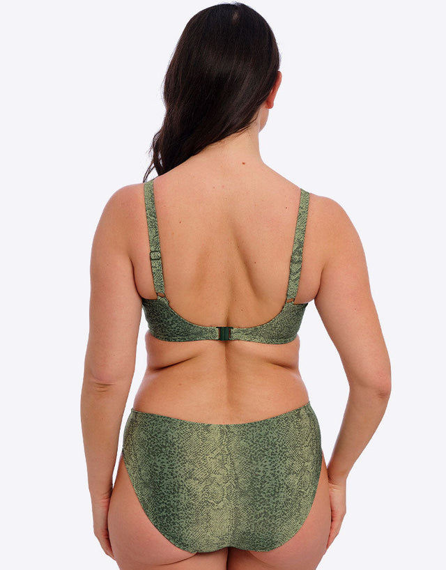 Fantasie Maya Bay Mid Rise Bikini Brief Peridot Green