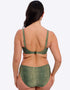 Fantasie Maya Bay Mid Rise Bikini Brief Peridot Green